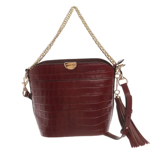 Handtasche, in Rot, Leder, Michael Kors