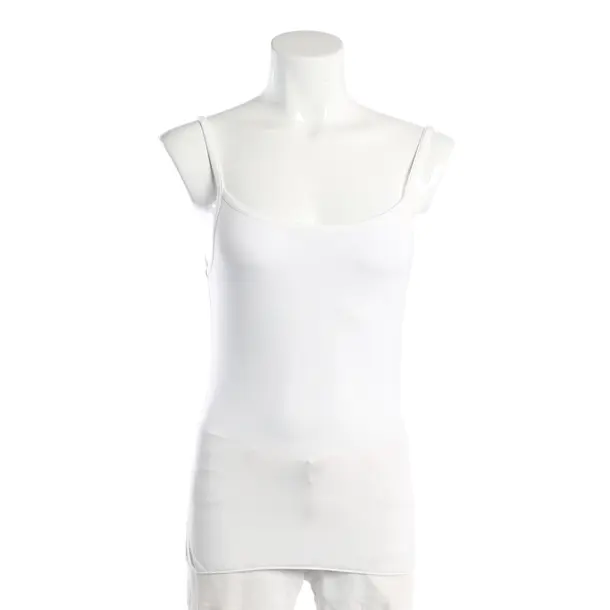Top, in White, Viscose, Marc Cain