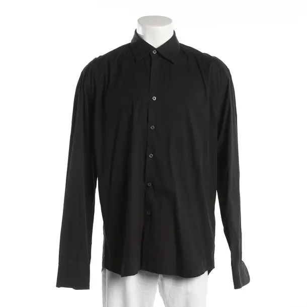 Hemd, in Schwarz, Baumwolle, Prada