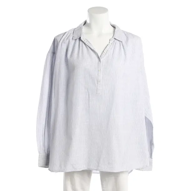 Blouse, in White, Cotton, Nili Lotan