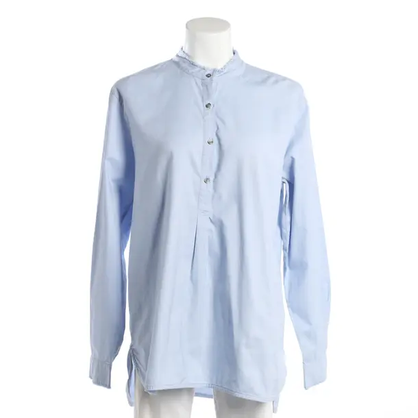 Camicetta, in Azzurro, Cotone, Italia