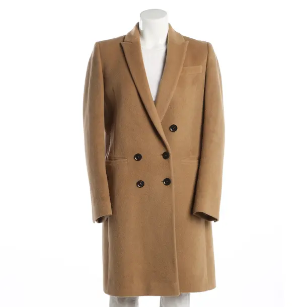 Mid-Season Coat, in Light Brown, Wool, Gucci