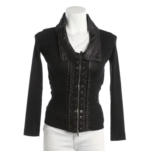 Summer Jacket, in Black, Cotton, Marc Cain Sports
