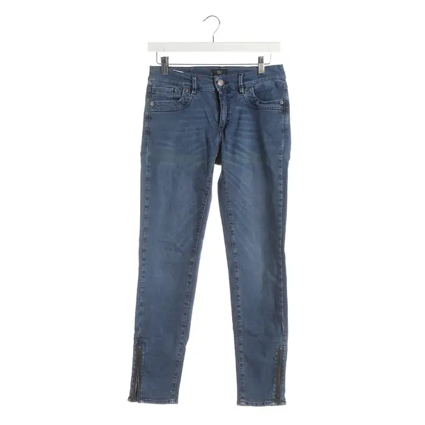 Jeans Skinny, in Blau, Baumwolle, Raffaello Rossi