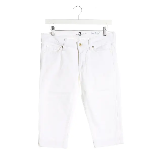 Bermuda, in Weiß, Baumwolle, 7 for all mankind