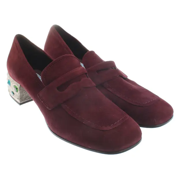 Pumps, in Bordeaux, Prada