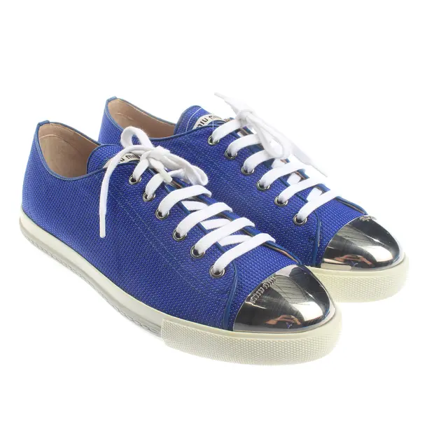 Sneakers, in Blue, Miu Miu