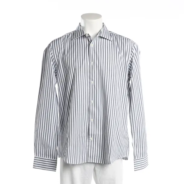 Hemd, in Grau, Baumwolle, Baldessarini