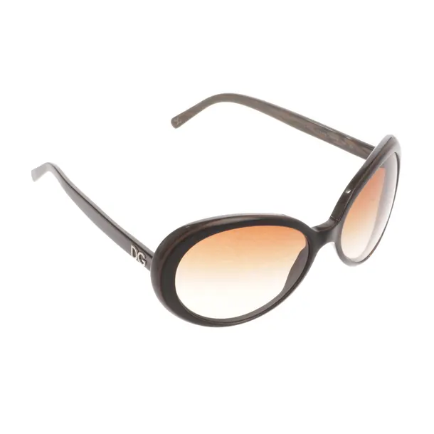 Sonnenbrille, in Dunkelbraun, Kunststoff, Dolce & Gabbana