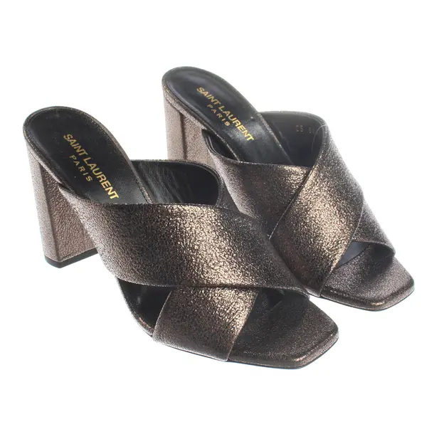 Sandaletten, in Braun, Saint Laurent