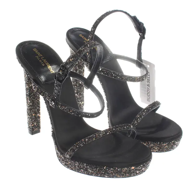 Sandaletten, in Schwarz, Saint Laurent