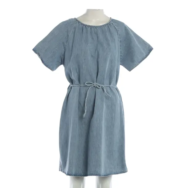 Abito da cocktail, in Blu, Cotone, Chiuso