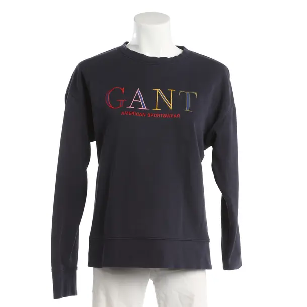 Sweatshirt, in Navy, Baumwolle, Gant