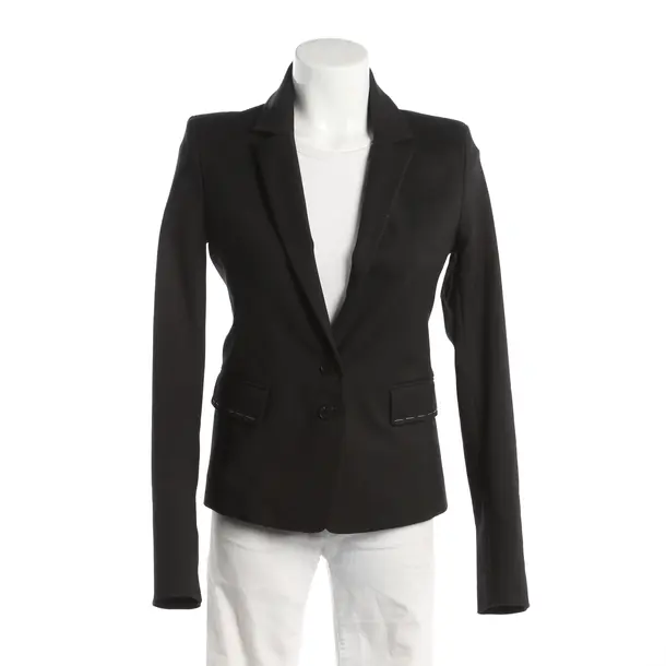Blazer, in Black, Cotton, Patrizia Pepe