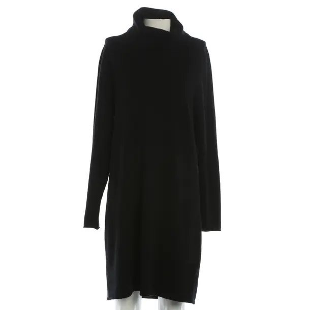 Dress, in Black, Wool, Allude