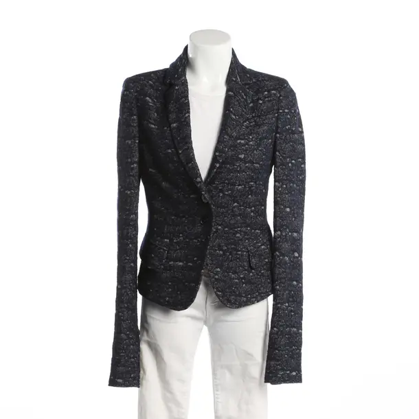 Blazer, in Blue, Viscose, Patrizia Pepe