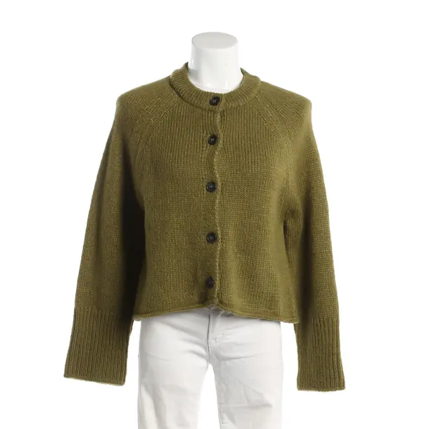 Cardigan, in Olive Green, Wool, Marc O'Polo