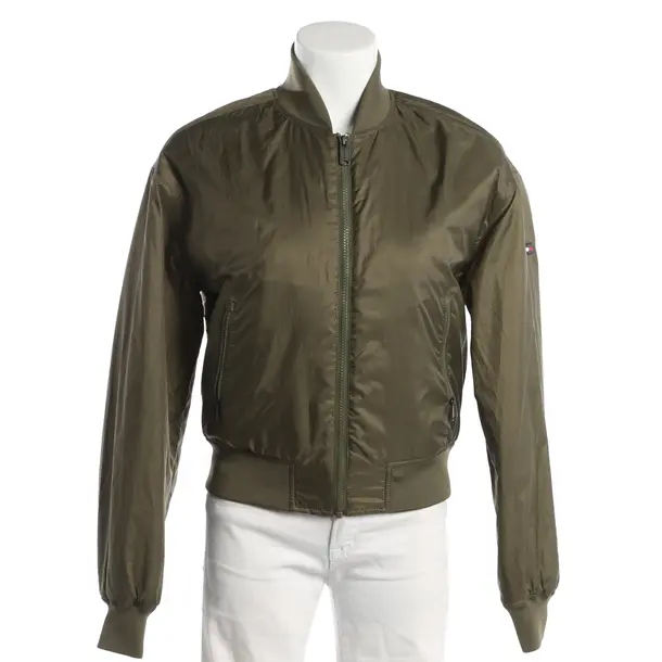 Giacca mezza stagione, in Verde oliva, Poliestere, Tommy Hilfiger