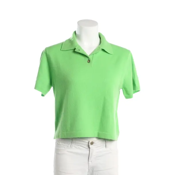 Poloshirt, in Grün, Kaschmir, Allude