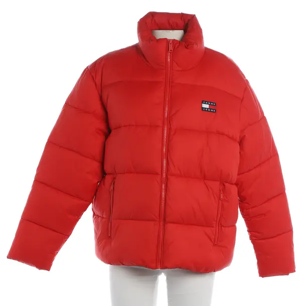 Winterjacke, in Rot, Polyimid, Tommy Jeans