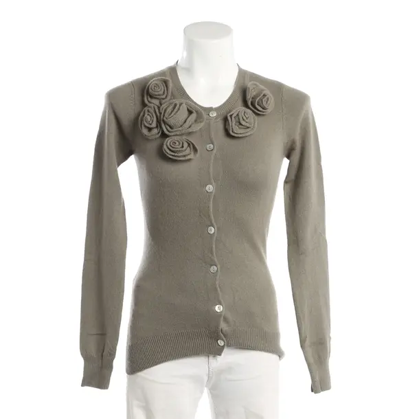 Cardigan, in Grigio scuro, Cachemire, FTC Cashmere