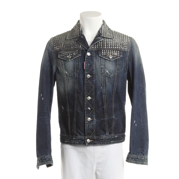 Denim Jacket, in Blue, Cotton, Dsquared