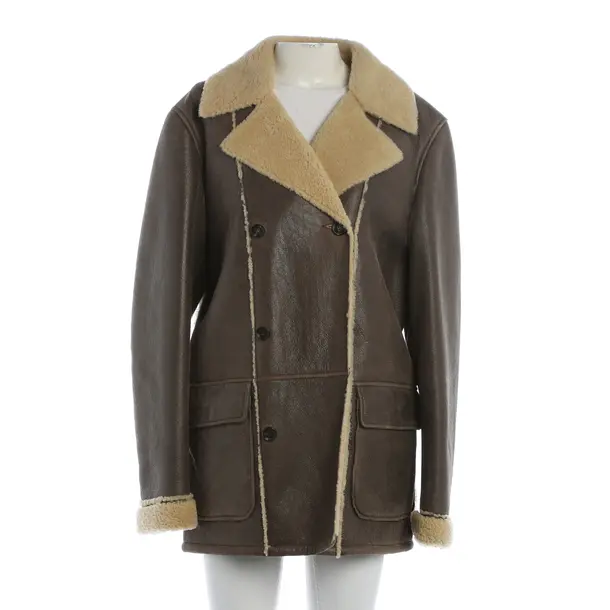 Giacca in pelle, in Marrone, Pelle, Patrizia Pepe