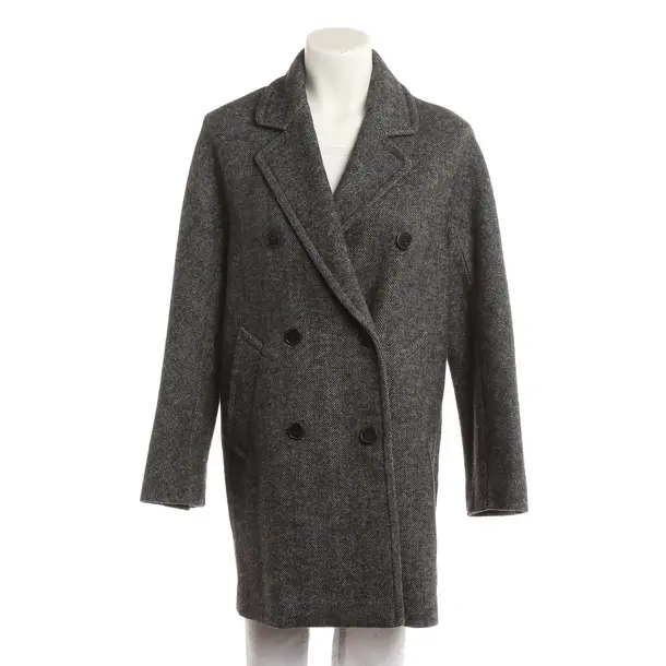 Mid-Season Coat, in Gray, Polyacryl, Marc O'Polo
