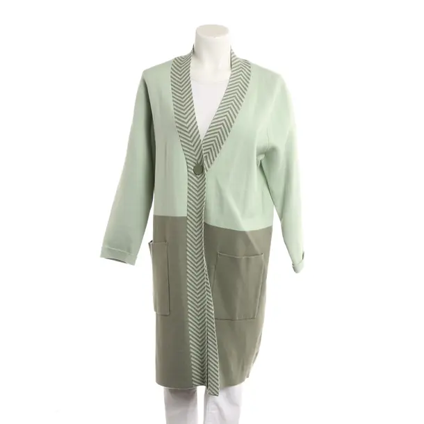 Strickjacke, in Hellgrün, Viskose, Steffen Schraut