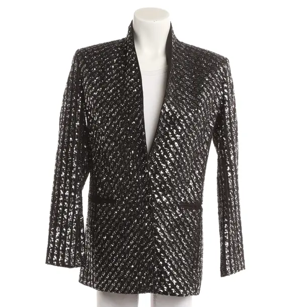 Blazer, in Black, Polyimide, Sandro