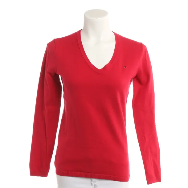 Jumper, in Red, Cotton, Tommy Hilfiger