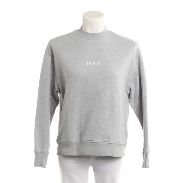 Sweatshirt, in Light Gray, Cotton, Hugo Boss Orange