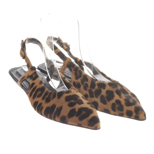 Slingbacks, in Hellbraun, Pomme d´or