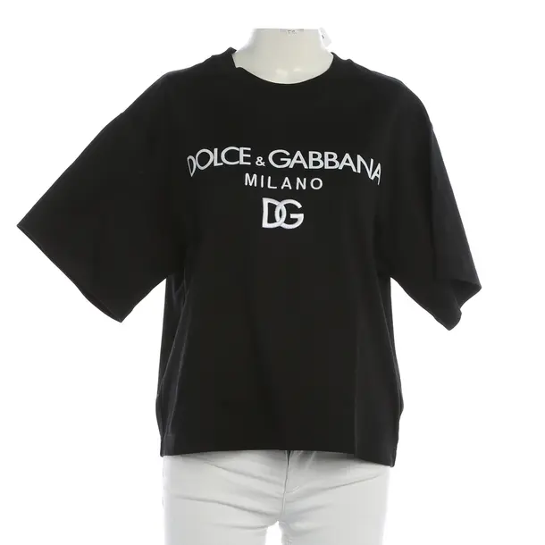 Shirt, in Schwarz, Baumwolle, Dolce & Gabbana