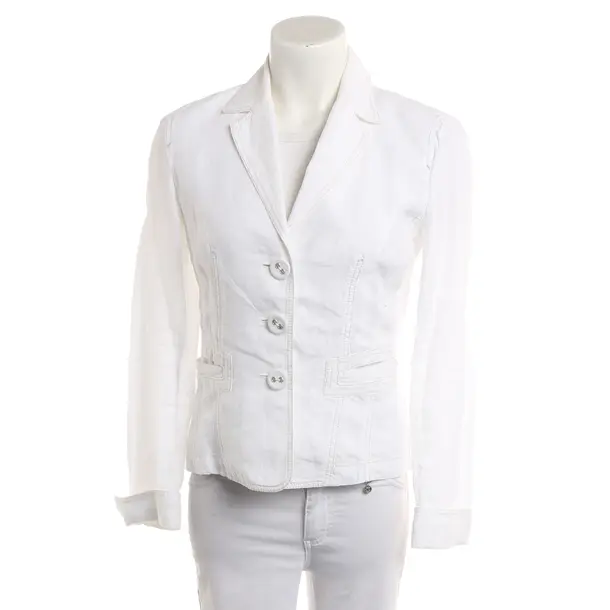 Blazer, in Weiß, Leinen, Marc Cain