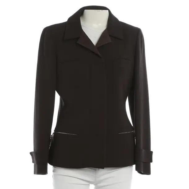 Giacca mezza stagione, in Marrone scuro, Lana, Prada