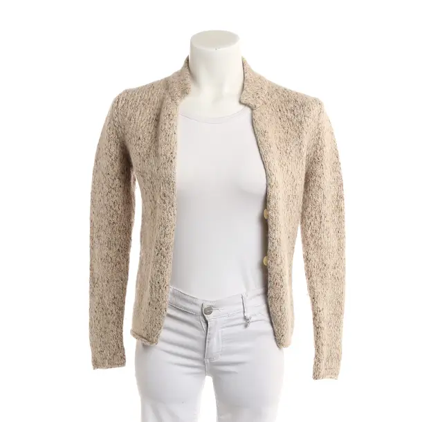 Cardigan, in Beige, Polyimide, Fabiana Filippi