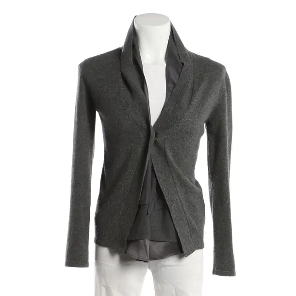 Cardigan, in Gray, Cashmere, Brunello Cucinelli