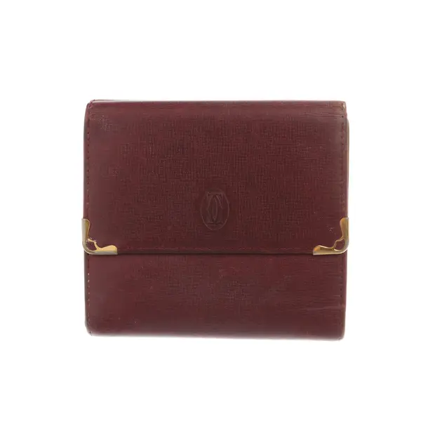 Geldbörse, in Bordeaux, Leder, Cartier