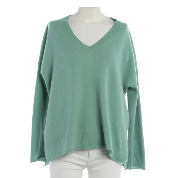 Maglia in cachemire, in Verde menta, Cachemire, Alludere