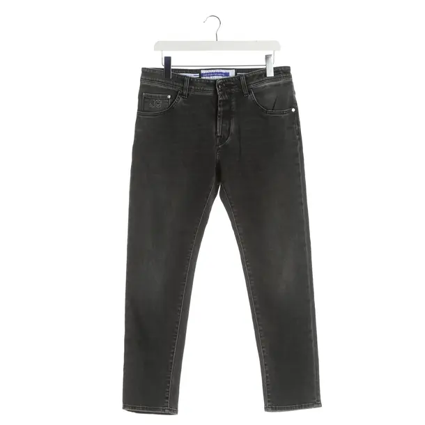 Jeans Slim Fit, in Dunkelgrau, Baumwolle, Jacob Cohen
