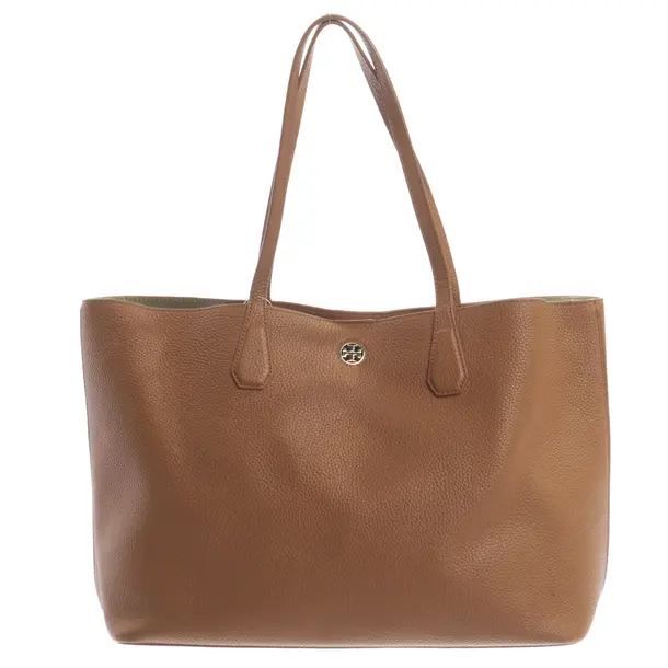 Schultertasche, in Braun, Leder, Tory Burch