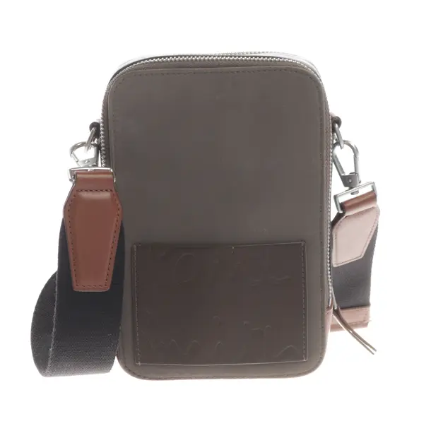 Messenger Bag, in Green, Polyamide, Paul Smith