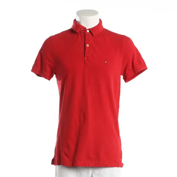 Poloshirt, in Rot, Baumwolle, Tommy Hilfiger