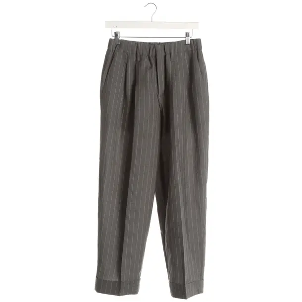 Pants, in Gray, Wool, Brunello Cucinelli