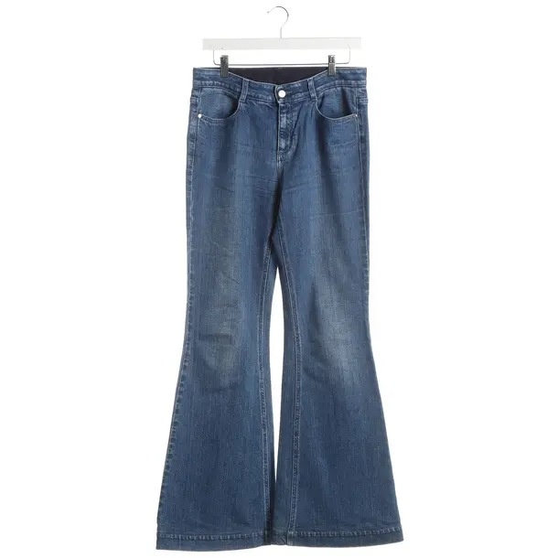 Jeans Flared, in Blau, Baumwolle, Stella McCartney