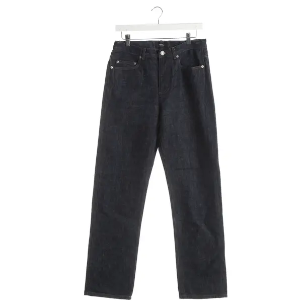 Jeans Slim Fit, in Navy, Baumwolle, A.P.C