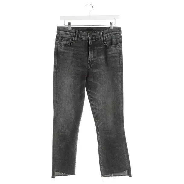 Jeans Slim Fit, in Dunkelgrau, Baumwolle, Mother