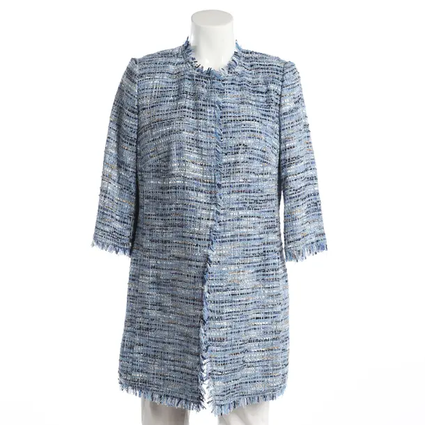 Mid-Season Coat, in Blue, Polyamide, NVSCO