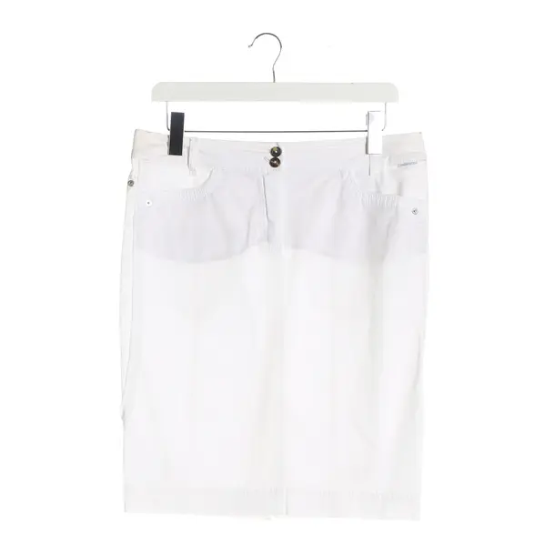 Skirt, in White, Cotton, Marc Cain Sports
